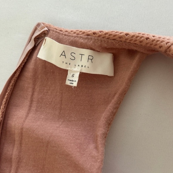 ASTR the Label Blush Dusty Pink Sleeveless Bodycon Dress, Small - Picture 9 of 11